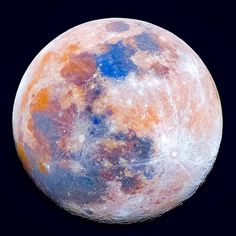 an image of the moon taken from space