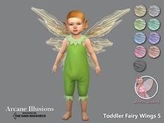 an image of a little fairy with wings