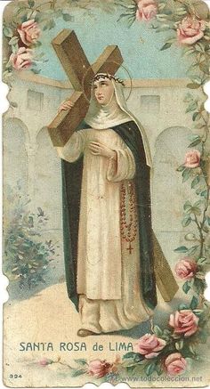 an image of a woman holding a cross