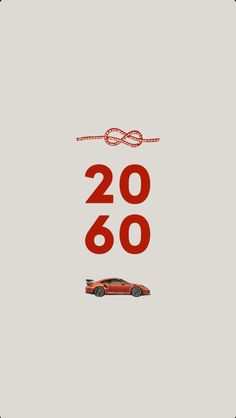 a red car parked in front of a white background with the number 205 on it