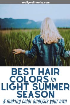 Best hair colors for light summer palette - if you're looking for light summer best hair colors for your light summer color analysis type, they're all here! Cool toned hair color ideas for brunettes, blondes, and light summer women of every ethnicity. Also includes two cool toned red hair color options for summer season women and some thoughts on how to do color analysis without losing yourself in the process! Light Summer Color Analysis, Toned Red Hair, Cool Toned Red Hair, Cool Toned Hair Color, Light Summer Hair, Summer Color Analysis, Light Summer Palette, Cool Blonde Highlights