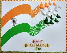 Son's Independence Day School Chart Independence Day Poster Ideas, Independence Day Creative Ideas, Independence Day Project, Independence Day Board Ideas, Independence Day Chart, Republic Day Chart Ideas, Republic Day Charts For School, Chart For Republic Day, Independence Day Chart Ideas