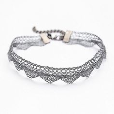 The Silver Aris Metallic Lace Choker is BACK in stock! SHOP NOW >  http://www.regalrose.co.uk/products/aris-metalic-lace-choker Medical Cosmetology, Choker Diy, Ring Dance, Accessories To Buy, Black Velvet Choker Necklace, Diy Choker, Velvet Choker Necklaces, Tattoo Choker