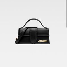 - Small Handle - Removable Shoulder Strap - Card Slot Rear Pocket - Flap Magnet Closure - Golden Jacquemus Logo - 17.5 X 9 Cm Blank Room, Jacquemus Logo, Jacquemus Bags, Black Mini Bag, Jacquemus Bag, Small Handbag, Leather Bucket Bag, Leather Bucket, Mini Handbags