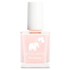 Flaunting a perfect manicure every day won't be hard with this Nail Polish Collection from ella+mila. With rich pigmentation and a smooth finish, the nail polish gives your fingernails a beautiful look whether it's a soft sheer or a bold pop of color. In addition, ella+mila's 17-free formulation offers a healthier alternative for DIY manis: beauty without the compromise. With its creamy application and quick-dry formulation, you will have salon quality nails at home. Use ella+mila's Nail Care pr Baby Pink Nail Polish, Ella Mila Nail Polish, Nail Polish Bottle, Baby Pink Nails, Birthday Collection, Nail Polish Bottles, White Nail Polish, Pink Nail Polish, Vegan Animals