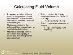 an image of a calculating fluid volume