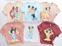 Mama Mini Shirt Disney Mama Shirt Mommy and Me Shirt - Etsy Bounding Outfits, Disney Bridesmaids, Cinderella Shirt, Lindo Disney, Mom And Me Shirts, Disney Fits, Princess Inspired Outfits, Disney Cute, Disney Bachelorette