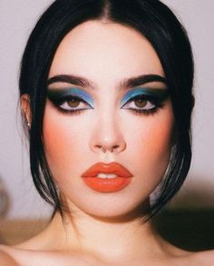 Kush Mascara, Edgy Makeup, Skin Foundation, Creative Makeup Looks, Blue Eyeshadow, Eye Makeup Art