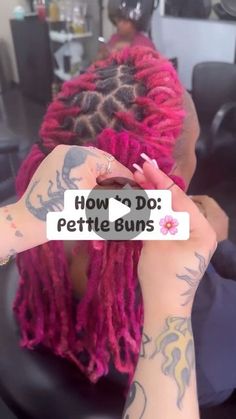 Hairstyle For Dreadlocks, Locks Hairstyles For Women Long, Simple Locs Styles, Long Hair Loc Styles For Women, Locs With Twists, Quick Loc Hairstyles, Loc Petals On Long Locs, Barrel Rolls On Locs, Untwisted Locs Styles