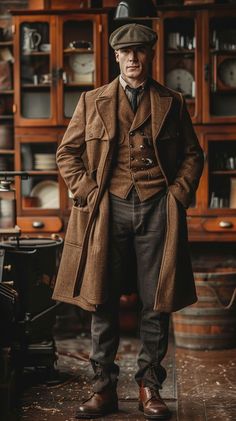 Rugged Gentleman Style, Sprezzatura Style, Countryside Fashion, Masculine Outfits, Dandy Style, Cool Coats, Country Wear, Dapper Gentleman, Dapper Men