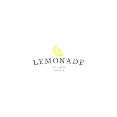 lemonade stand logo on a white background