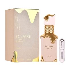 PRICES MAY VARY. ✅【Profumo dolce e floreale】Eclaire combina perfettamente note dolci e floreali, offrendo una fragranza irresistibile per le donne che cercano un'essenza duratura. ✅【Note gourmand seducenti】La sua composizione include note di vaniglia e caramello, bilanciate con un tocco di fiori bianchi, creando un aroma avvolgente e confortante. ✅【Perfetto per ogni occasione】Questa fragranza versatile è ideale sia per l'uso quotidiano che per occasioni speciali, lasciando una scia memorabile ad ogni passo. ✅【Lunga durata】Progettato per durare, Eclaire offre una fragranza che dura per tutto il giorno, mantenendo la sua freschezza e fascino. Ideale per occasioni speciali: perfetto per eventi formali, serate eleganti o semplicemente per distinguersi in ogni occasione, il suo profumo lascerà Lattafa Eclaire, Koleksi Parfum, Milk And Sugar, Friend Pics, Perfume Floral, Health Hacks, Golden Honey, Smell Goods, The Perfume