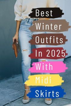 Winter Styles For Women, Floral Maxi Skirt Outfit, 10 Winter Outfits, Winter Style Guide, At Home Outfits