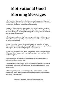 motivational good morning messages Good Morning Quotes For Him Motivation, Simple Good Morning Texts, Simple Good Morning Texts For Him, Cute Morning Texts, Simple Good Morning, Morning Messages For Him, Morning Messages Quotes, Good Morning Texts For Him, Motivation Message