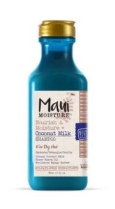 For Dry Hair. Hydrate | Detangle | Gentle. Creamy Coconut Milk. Sheer Guava Oil. Wholesome Mango Butter. Sulfate-Free Surfactants. Wholesome Beauty. Maui Moisture Nourish & Moisture + Coconut Milk Shampoo starts with a unique blend containing aloe vera juice and is infused with pure coconut water. Weightless coconut milk infuses this light and creamy blend along with sheer guava oil and mango butter. Use this lightweight blend daily without fear of build-up and give your hair a healthy glow Shampoo For Frizzy Hair, Coconut Milk Conditioner, Coconut Milk Shampoo, Shampoo For Fine Hair, Maui Moisture, Thickening Shampoo, Aloe Vera Juice, Neem Oil, Best Shampoos