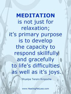 Meditation can help you cope with the tough times Daily Meditation, Yoga Quotes, Vinyasa Yoga