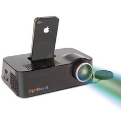 an image of a projector that is being used