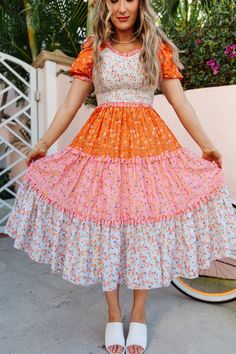 Cute Dresses And Skirts, Bright Modest Outfits, Ivy City Co, Cute Outfits Spring School, Sunday Best Dresses, Dresses To Wear To A Wedding Spring, Ivy City Co Dresses, Skirts And Dresses, Cute Knee Length Dresses