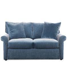 in stock Blue Loveseat, Couch Fabric, Home Board, First Home, Couch, Fabric, Furniture, Blue