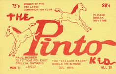 an old concert ticket for the p - linto kids, with horses on it