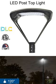 LED post top light Led Parking Lot Lights, Lights For Garden, Outdoor Post Lights, Garden Yard, Post Lights, Top Light, Waterproof Outdoor, Parking Lot, Street Light