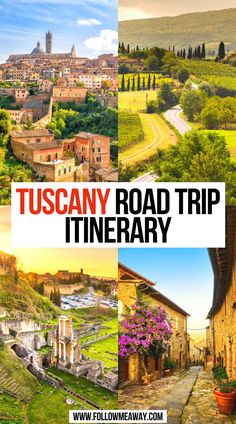 Tuscany Road Trip Itinerary Tuscany Road Trip, Tuscany Trip, Tuscany Itinerary, Italy Road, Tuscany Travel, Perfect Road Trip, Italy Tuscany, Italy Itinerary, Cake Boxes