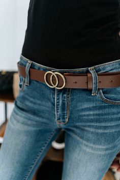 whether you’re wearing a belt for fashion or function, it should still be cute! that’s where our aislyn belts come in. grab one (or more!) to dress up your favorite pair of jeans or a dress - they come in seven adorable on-trend patterns. details: 41.3 “ l x 1.1 “ w Double Buckle Belt, Jean Belts, Faux Leather Belts, Spring Street Style, Outfit Look, Trendy Clothes For Women, Tan Suede, Fashion Face, Olivia Mark