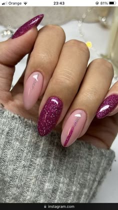 Coral Gel Nails, Neutral Nails Acrylic, Bare Nails, Long Almond, Wow Nails, Pink Gel Nails, Beauty Nails Design, Shellac Nails, Fake Nail