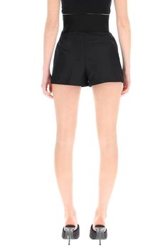 84% Cotton, 16% Nylon Made in Portugal Designer Model Number: 1WC1224450 Designer Colour: 001 Personal Shopping, High Waisted Shorts, Alexander Wang, Made In, Short Pants, Women's Pants, Color Design, Alexander, Women's Clothing