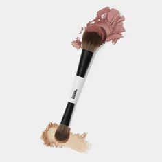 F 3 Brush – MAKEUP BY MARIO Highlighter Application, Applying Highlighter, Effortless Makeup, Blush And Highlighter, Eye Products, Makeup By Mario, Tapered Hair, Brush Makeup, Dior Makeup