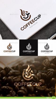 coffee cup logo template - food logo templates