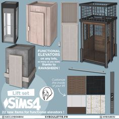 the instructions for how to build a small cabinet with doors and drawers on each side