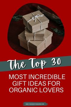 the top 30 most incredible gift ideas for organic lovers