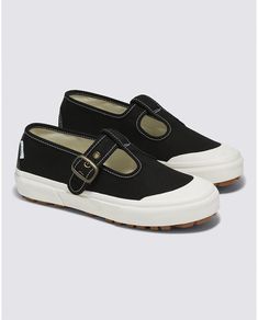 Vans Style 93 Shoe Black VN0A3XTJBM8 - APLAZE Van Mary Janes, Traditional Women, Shoe Black