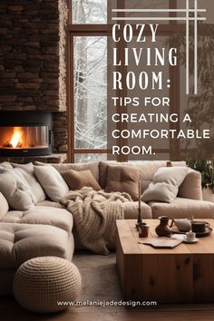 cozy living room tips for creating a comfortable room