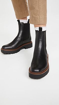 Sam Edelman Laguna Boots | SHOPBOP Laguna Chelsea Boot, 2023 Boots, Black Friday Shoes, Le Catch, Chelsea Boots Heel, Sam Edelman Boots, Outfit Inso, Chic Flats, Utilitarian Style