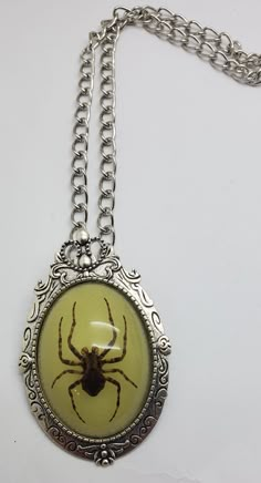 Spider Necklace, Spider Jewelry, Horror Halloween, Gothic Horror, Anne With An E