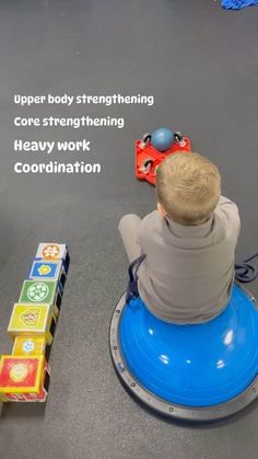 Kid Exercise, Adapted Pe, Pediatric Physical Therapy Activities, Bosu Ball Workout, Eyfs Ideas, Core Strength Exercises