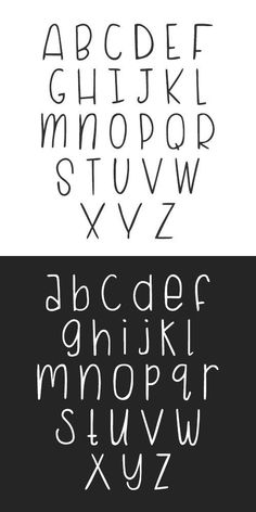 the font and numbers are all handwritten in different styles, including letters that appear to be