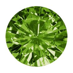 This AAA-grade round chrome diopside features a brilliant, spring-green color, emphasized by pristine faceting. This stone shows the superior cut, color saturation and active scintillation required to be classified as a top-quality AAA-grade stone. Use it alone to create a simple pendant or combine it with complementary-color stones to create more complex necklace, bracelet, and ring designs. Chrome diopside is a member of the pyroxene family and contains chromium, an element that provides its r Almandine Garnet, Anger Management, Latest Jewellery, Swiss Blue Topaz, Beads And Wire, Complementary Colors, Jewelry Business, Faceted Gemstones, Moon Stone