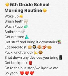 Elementary Morning Routine, 5th Grade Morning Routine, Funny Mom Texts, Good Apps For Iphone, School Night Routine, Routine School, Night Before School, Night Routines, Crafts To Do When Your Bored