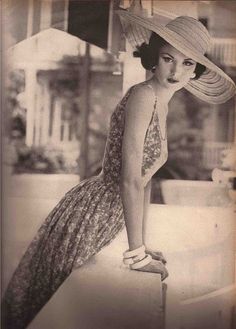 Vogue-1960 Vintage Lifestyle, Photo Vintage, Old Fashion, 1940s Fashion