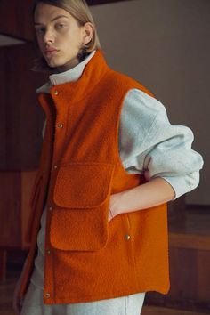 Riders Jacket, Merino Wool Cardigan, Half Zip Sweatshirt, Fashion Attire, United Arrows, Wild Things, Winter 2022, Wool Cardigan, Padded Jacket