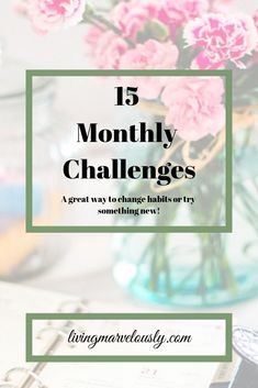 New Year Monthly Challenges, Year Of Challenges, Yearly Challenges Ideas, Yearly Challenges, Monthly Challenge Ideas, January Challenges, Monthly Ideas, Change Habits, January Challenge