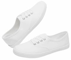 PRICES MAY VARY. Womens white canvas sneakers are made of breathable canvas upper and cotton lining,which allows your foot to breath.So comfortable even though walking all day. he classic canvas shoes are are all fashion styles,that can well match for jeans,pants,short,dress or any other casual clothes,suitablle for running shoes, walking shoes,casual shoes, tennis shoes, and so on. women low top canvas sneakers are suitable for any occasions in your daily life in all season. No matter you are g White Canvas Shoes, Canvas Shoes Women, Canvas Sneakers, Walking Shoes, White Canvas, Going To Work, Tennis Shoes, Jeans Pants, Canvas Shoes