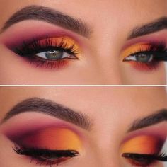 "¡Deslumbra con nuestro enfoque único de maquillaje! Aprenderás a realzar tus rasgos, elegir colores que destaquen y dominar técnicas para un brillo impactante. CursoOnline/Tutorial/Certificate/HazloHoy Thanksgiving Makeup, Sunset Makeup, Makeup Pictorial, Beginners Eye Makeup, Eye Makeup Looks, Cute Eye Makeup, Artist Makeup, Eye Makeup Techniques