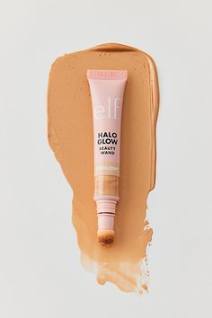 An easy-to-use liquid highlighter, the e.l.f. Cosmetics Halo Glow Highlight Beauty Wand gives your skin a luminous glow. Features e.l.f. Cosmetics Halo Glow Highlight Beauty Wand Liquid highlighter Buildable formula effortlessly blends into your skin Cushion tip applicator Key ingredients: 2% Squalane Formulated with clean ingredients - free from phthalates, parabens, nonylphenol ethoxylates, triclosan, triclocarban, and hydroquinone Vegan & cruelty free Shades Champagne Campaign: champagne pearl Liquid Gold: gold Content + Care Imported Size 0.33 fl oz | e.l.f. Cosmetics Halo Glow Highlight Beauty Wand in Champagne Campaign at Urban Outfitters Elf Halo Glow, Champagne Campaign, Halo Glow, Glow Stick, Elf Cosmetics, Liquid Highlighter, Glow Sticks, Liquid Gold, Clean Ingredients