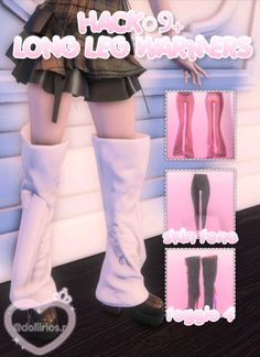 Long Leg Warmers, Shoes Hack, Combo Dress, Clothing Hacks, Baddie Outfits, Long Legs, Leg Warmers