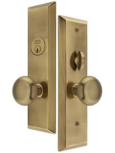 an image of a brass door handle