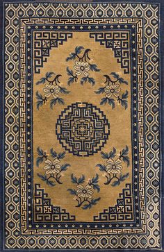 Early 20th Century N. Chinese Baotou Carpet ( 4' x 6'2'' - 122 x 188 ) Asiatic Rugs, Ttrpg Map, Chinese Tapestry, Chinese Carpet, Map Inspiration, Chinese Rug, Asian Rugs, Traditional Korean, Chinese Antiques